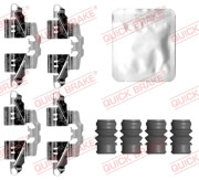 Ремкомплект гальмівних колодок QUICK BRAKE 109-0161