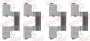 Ремкомплект тормозных колодок QUICK BRAKE 109-1714