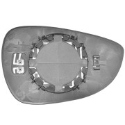 Вкладыш зеркала Ford Fiesta 6 (2009+) левый, с подогревом FPS FP 2810 M53