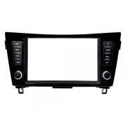 Переходная рамка AWM 881-25-108 для Nissan X-Trail (T32), Qashqai 2 (J11), Rogue (2014-2022), 2DIN / 9'