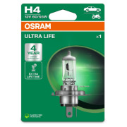 Лампа галогенна Osram Ultra Life 64193 ULT-1BL (H4)