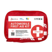 Аптечка автомобільна Євростандарт Попутчик 02-086-М (з турнікетом 'Дніпро') у м'якому футлярі