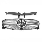 Решетка радиатора Mercedes-Benz GLE-класса SUV (W167), Coupe (С167) 2019+ Cixtai ohi-w167-gr1 (дизайн Diamond Silver)