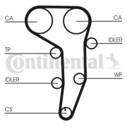     CONTITECH CT1051WP3