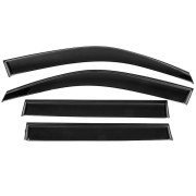 Дефлекторы окон (ветровики) на Nissan X-Trail (T30) 2002-2007 Niken Luxury bnsxt0123 (комплект 4шт)