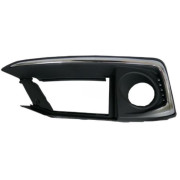 Накладка противотуманной фары Honda Civic 10 (2018+) FPS FP 3049 913 (левая, с хром молдингом)