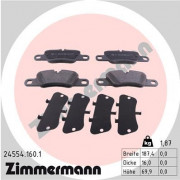 Тормозные колодки ZIMMERMANN 24554.160.1