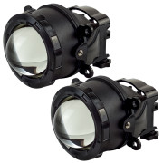 Светодиодные Bi Led линзы ПТФ DriveX FOG Bi-Led HL9 3Color 3,0`