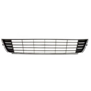Решетка бампера Volkswagen Caddy 3, Touran 1 (2010-2015) FPS FP 7422 910 (средняя, с хром молдингом)