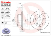   BREMBO 09.7314.24
