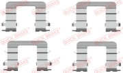 Ремкомплект тормозных колодок QUICK BRAKE 109-1696