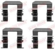 Ремкомплект гальмівних колодок QUICK BRAKE 109-1704