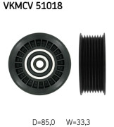    SKF VKMCV 51018