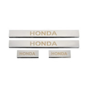 Накладки на пороги для Honda CR-V 3 (2007-2011) Carmos car300573 (комплект 4шт)