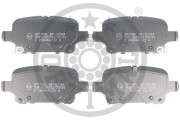 Тормозные колодки OPTIMAL BP-12744