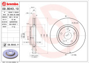 ��������� ���� BREMBO 09.B043.11