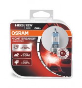 Комплект галогенных ламп Osram Night Breaker Unlimited OS 9005 NBU HCB Duobox (HB3)