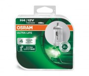 Комплект галогенных ламп Osram ULTRA LIFE OS 64193 ULT DUOBOX (H4)