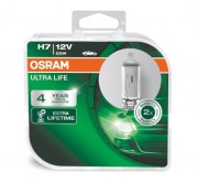 Комплект галогенных ламп Osram ULTRA LIFE OS 64210 ULT DUOBOX (H7)