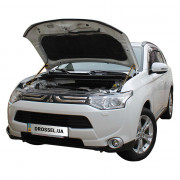 Амортизатори капота (газові упори капота) Euro-Upor EU-MI-OUT-03-2 для Mitsubishi Outlander 3 (2012-2014) 2шт