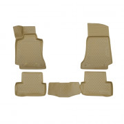 Коврики 3D в салон Novline / Element NLC.3D.34.32.212k для Mercedes-Benz С-класса (W205) 2014+ 4шт