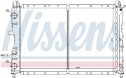 Радіатор охолодження двигуна NISSENS 61873