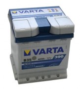 Аккумуляторная батарея VARTA B35 BLUE dynamic 542400039 42 А/Ч (Правый+)