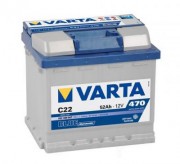 Аккумуляторная батарея VARTA C22 BLUE dynamic 552400047 52 А/Ч (Правый+)