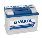 Аккумуляторная батарея VARTA E12 BLUE dynamic 574013068 74 А/Ч (Левый+)