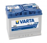 Акумуляторна батарея VARTA E24 BLUE dynamic 570413063 70 А/Г (Лівий+)