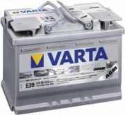 Аккумуляторная батарея VARTA ULTRA dynamic 12V 570901076 70А/Ч (Правый+)