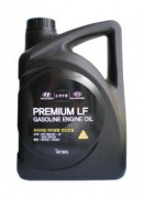 Оригинальное моторное масло Hyundai / KIA Premium LF Gasoline 5W20 SM/GF-4 05100-00451 (05100-00151)