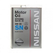Оригинальное моторное масло Nissan Strong Save X SN 5w30 KLAN3-05304 ( KLAN3-05301)