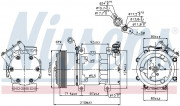 Компресор кондиціонера NISSENS 89159