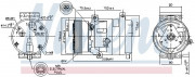 Компресор кондиціонера NISSENS 89218