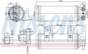 Осушитель кондиционера NISSENS 95057
