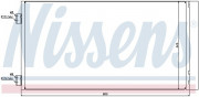 Радиатор кондиционера NISSENS 940204