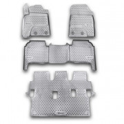 Килимки в салон Novline / Element NLC.48.53.210k для Toyota Land Cruiser 200 (2012-2015) 4шт