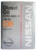 Оригінальна моторна олива Nissan CD Extra Diesel Save X 5w30 KLBD0-05304
