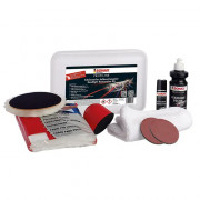 Професійний набір для ручної поліровки пластикових фар Sonax ProfiLine Scheinwerfer AufbereitungsSet 405741