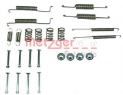 Ремкомплект гальмівних колодок METZGER 105-0569