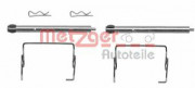 Монтажний комплект гальмівних колодок METZGER 109-1267