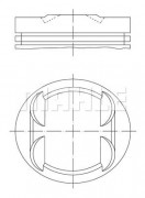 Поршень MAHLE 033 18 00