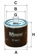 Оливний фільтр MFILTER TF6511