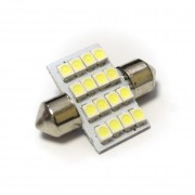 Светодиодная лампа Zax LED C5W (SV8,5) 1210 16SMD 36mm White (Белый)