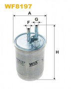 Топливный фильтр WIX WF8197