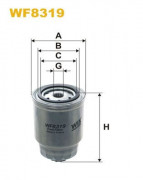 Топливный фильтр WIX WF8319