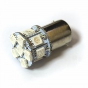 Светодиодная лампа Zax LED S25 (P21W 1156 BA15S) 5050 13SMD Yellow (Желтый)