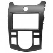 Переходная рамка Carav 11-413 KIA Cerato (TD), Forte (TD), Naza Forte 2009-2012 (Auto Air-Conditioning) (Black), 2-DIN