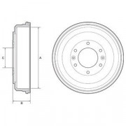 Гальмівний барабан DELPHI BF555